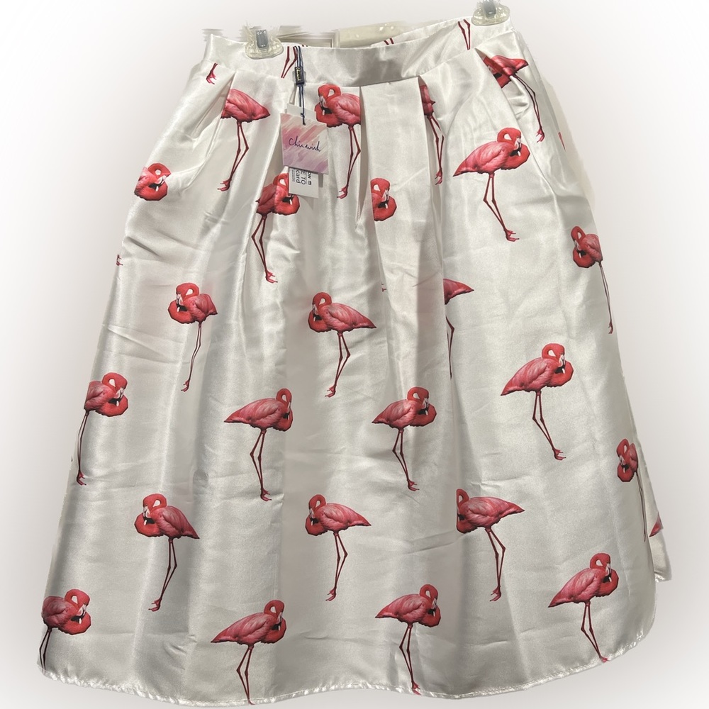 NWT flamingo skirt size M
